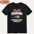 Official Montana State Football 2025 NCAA DI FCS National Champions T-Shirt