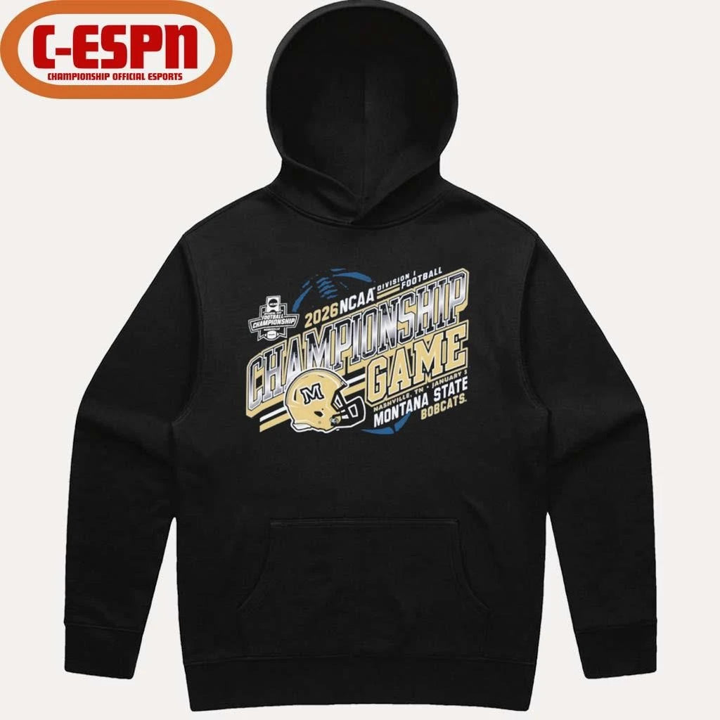 Official Montana State Football 2026 NCAA FCS Championship Game Bound Shirt