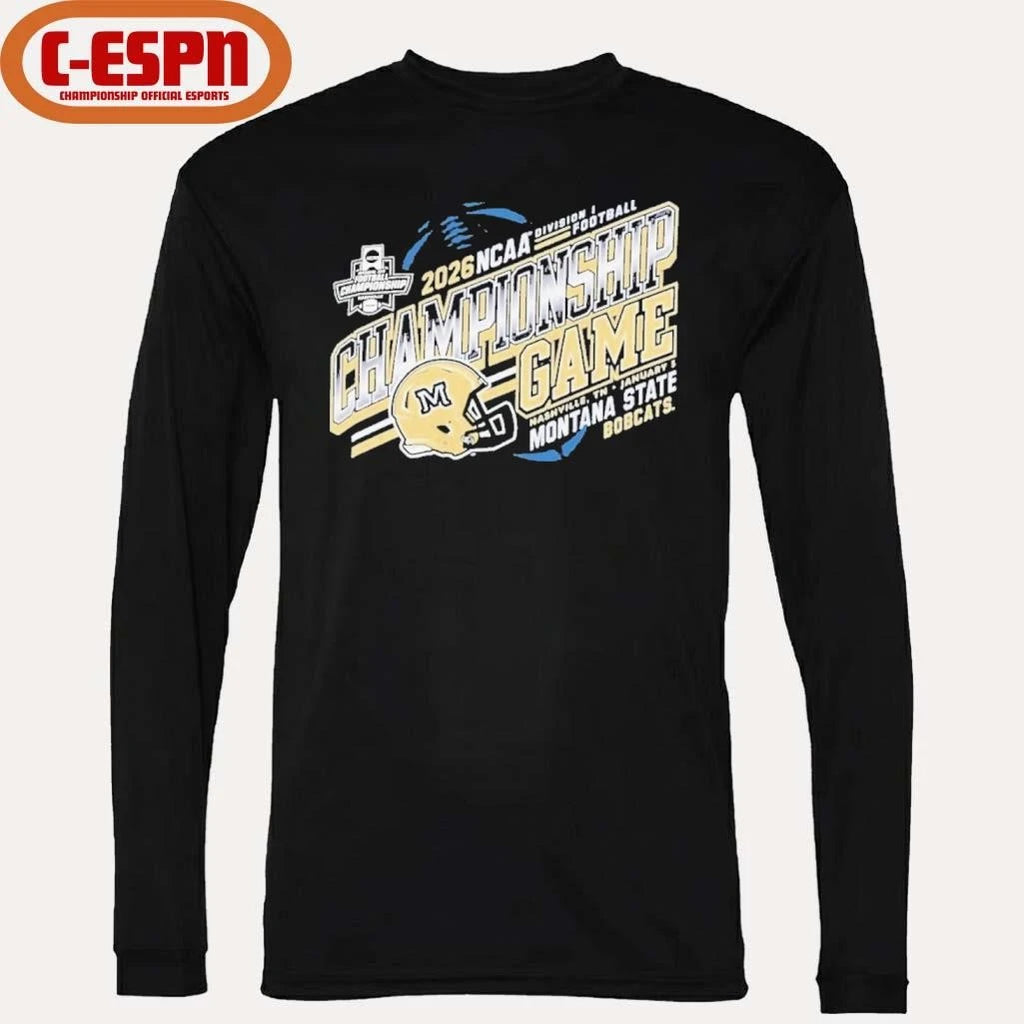 Official Montana State Football FCS DI Championship Shirt