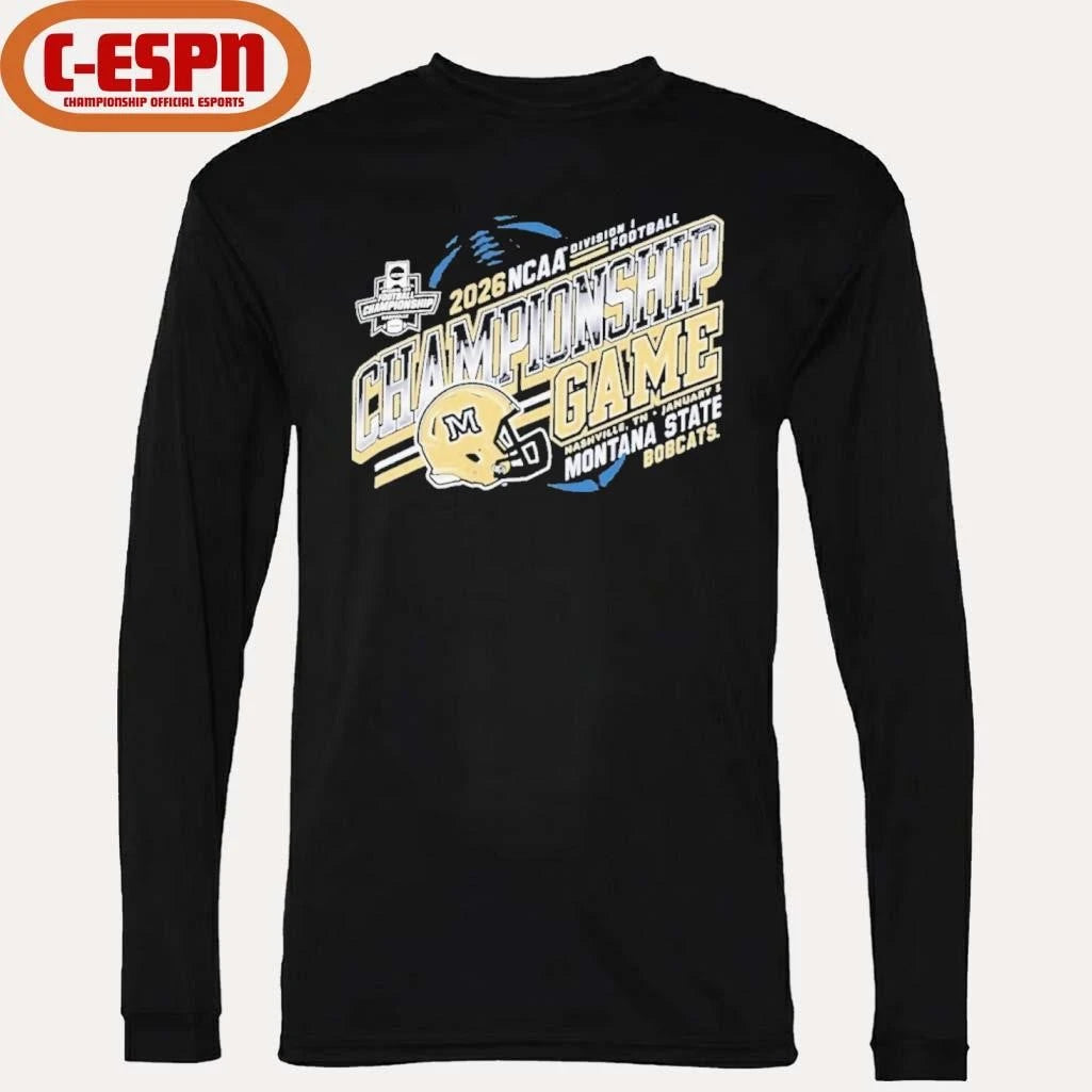 Official Montana State Football FCS DI Championship Shirt