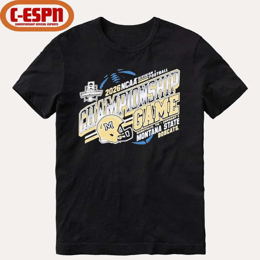 Official Montana State Football FCS DI Championship Shirt