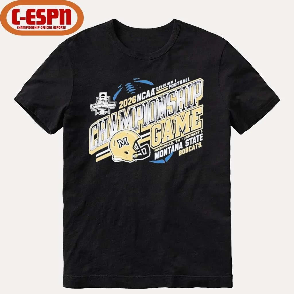 Official Montana State Football FCS DI Championship Shirt