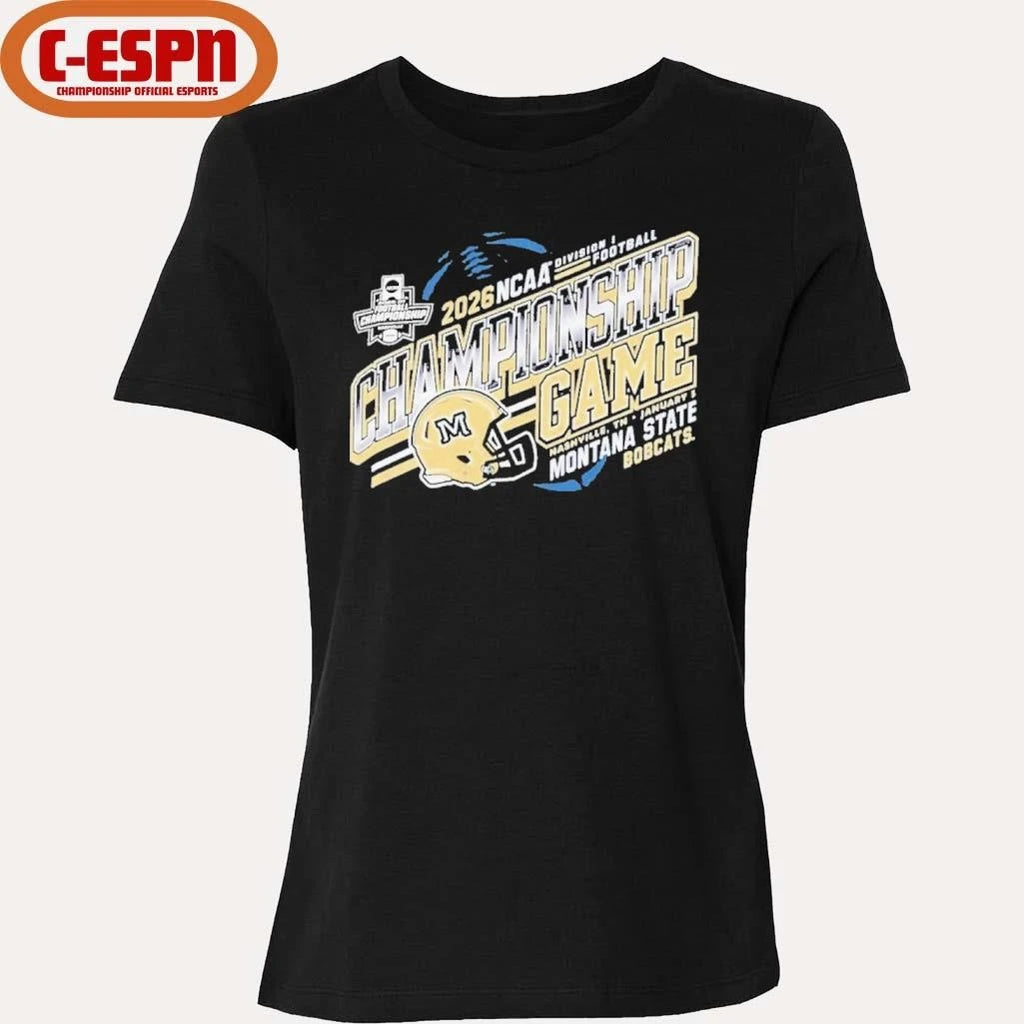 Official Montana State Football FCS DI Championship Shirt