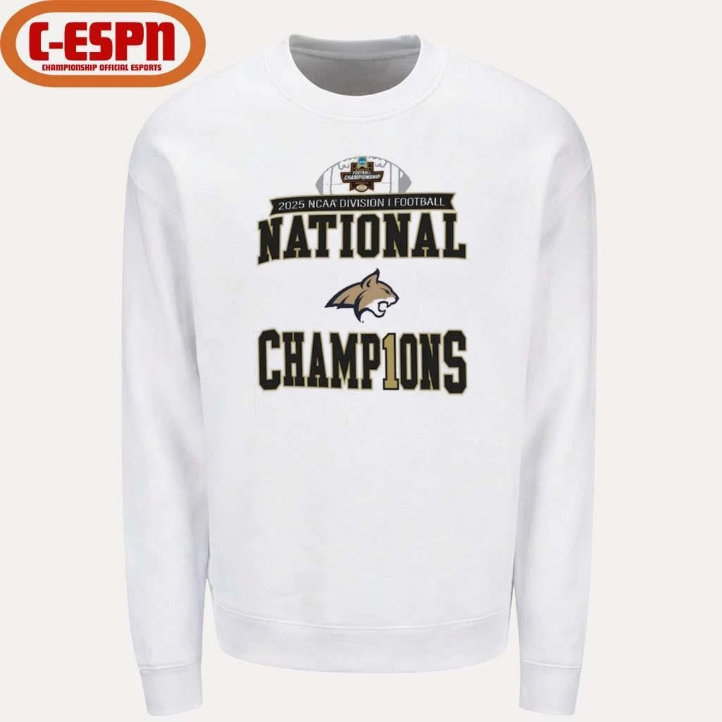 Official Montana State Football National Champions Official T-Shirt