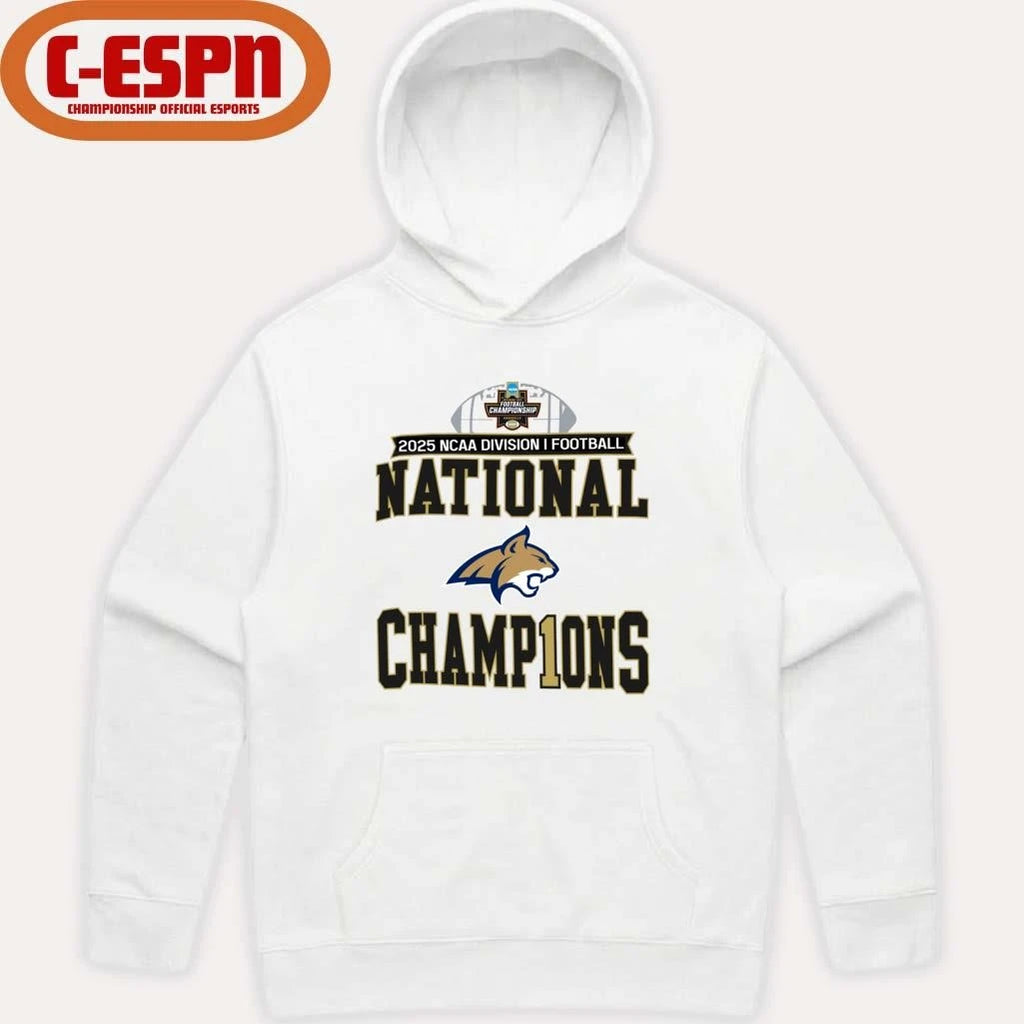 Official Montana State NCAA DI Football National Champions T-Shirt