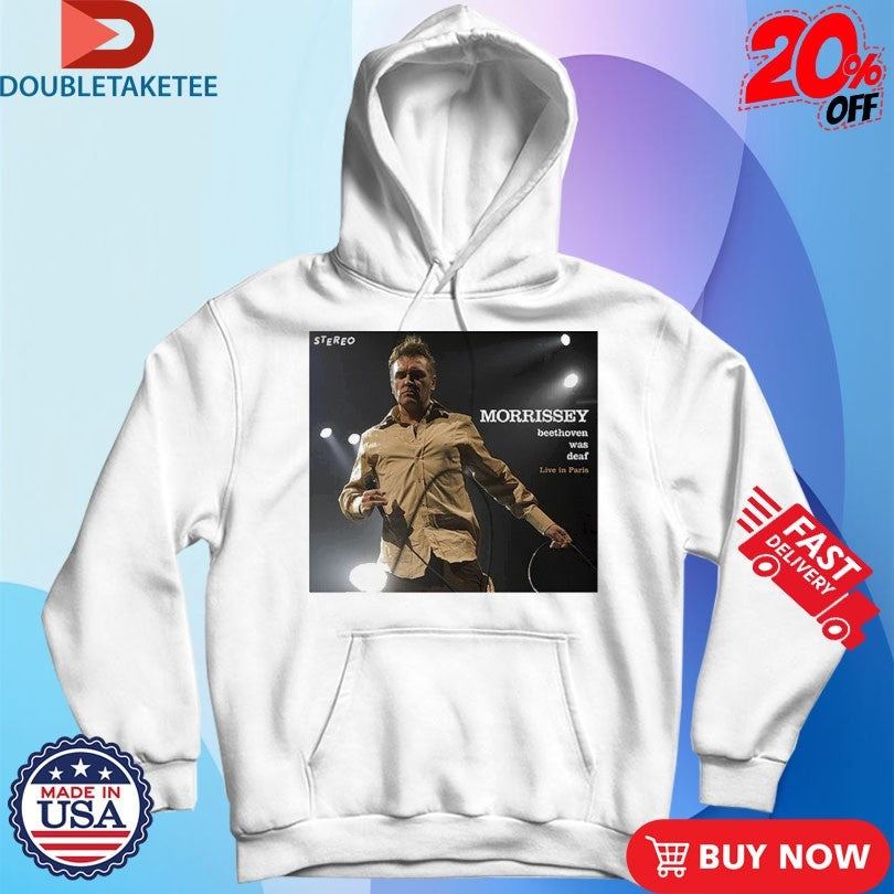 Official Morrissey Beethoven Was Deaf Live In Paris Stereo Reissue Shirts
