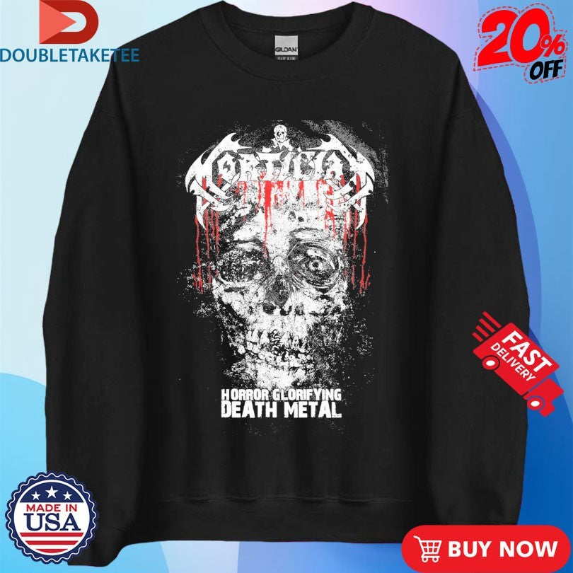 Official Mortician Horror Glorifying Death Metal Shirts