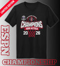 Official Mountain West Conference Men’s Basketball Tournament 2026 Champions SDSU Aztecs T-Shirt