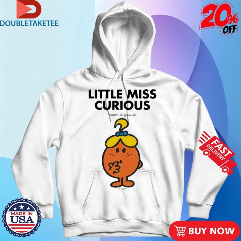 Official Mr. Men Little Miss Little Miss Curious Shirts