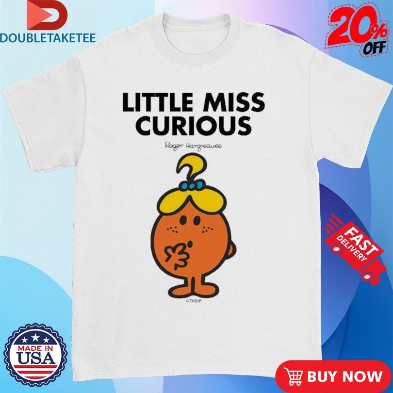 Official Mr. Men Little Miss Little Miss Curious Shirts