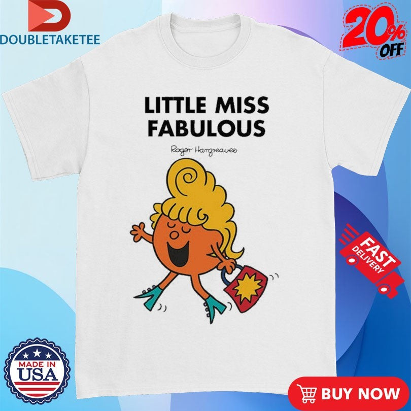 Official Mr. Men Little Miss Little Miss Fabulous Shirts