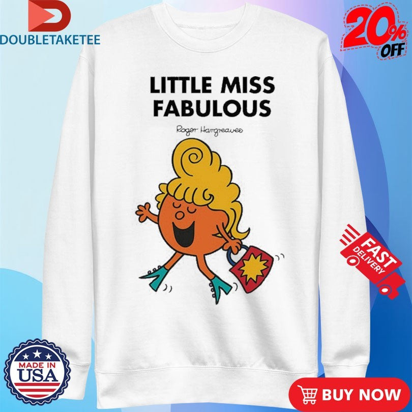 Official Mr. Men Little Miss Little Miss Fabulous Shirts