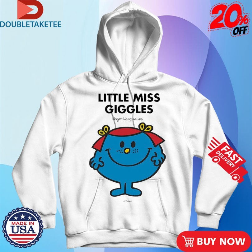 Official Mr. Men Little Miss Little Miss Giggles Shirts