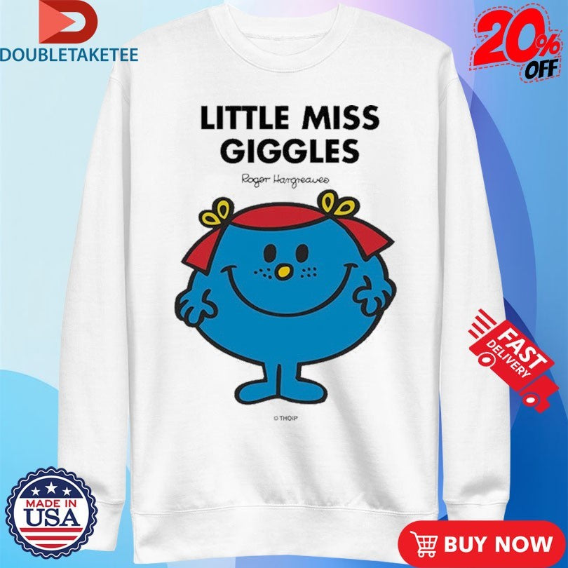 Official Mr. Men Little Miss Little Miss Giggles Shirts