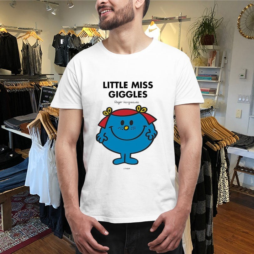 Official Mr. Men Little Miss Little Miss Giggles Shirts