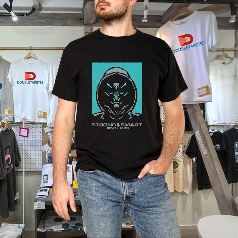 Official MrBeast Games Strong Smart Guard Portrait Shirts