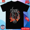 Official Mudvayne Burning Flames North America 2024 Tour Shirts