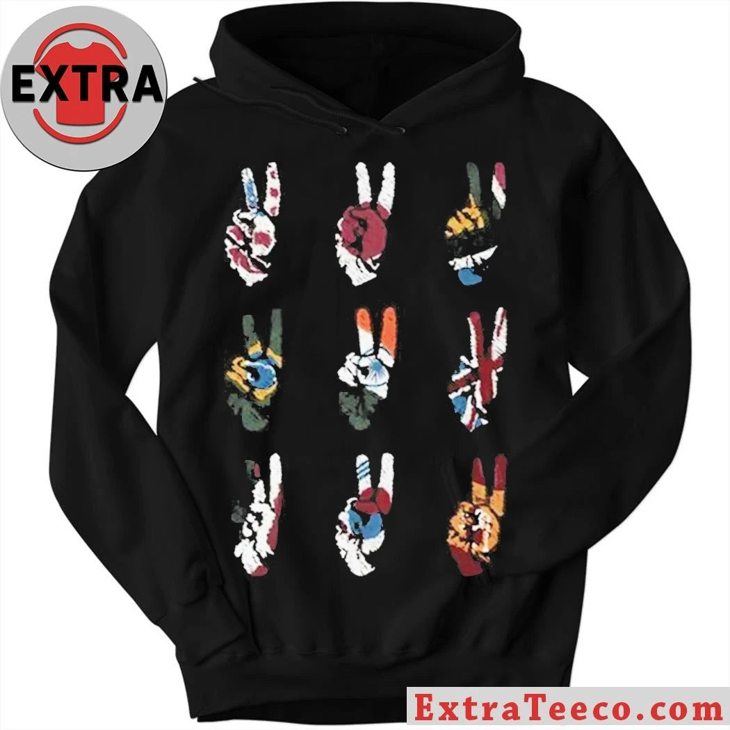 Official Multi Peace Hand by John Varvatos Shirt