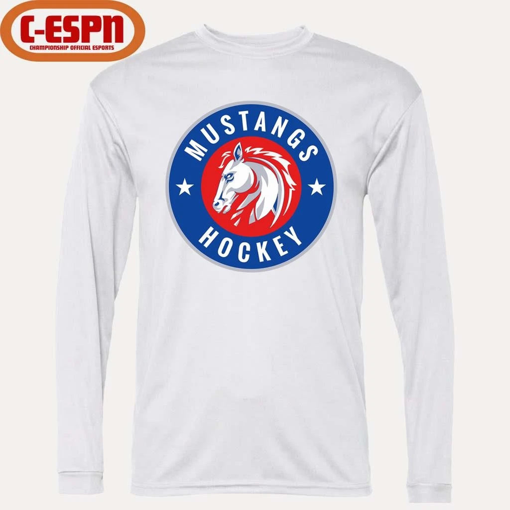 Official Mustangs Hockey Club Logo Shirt