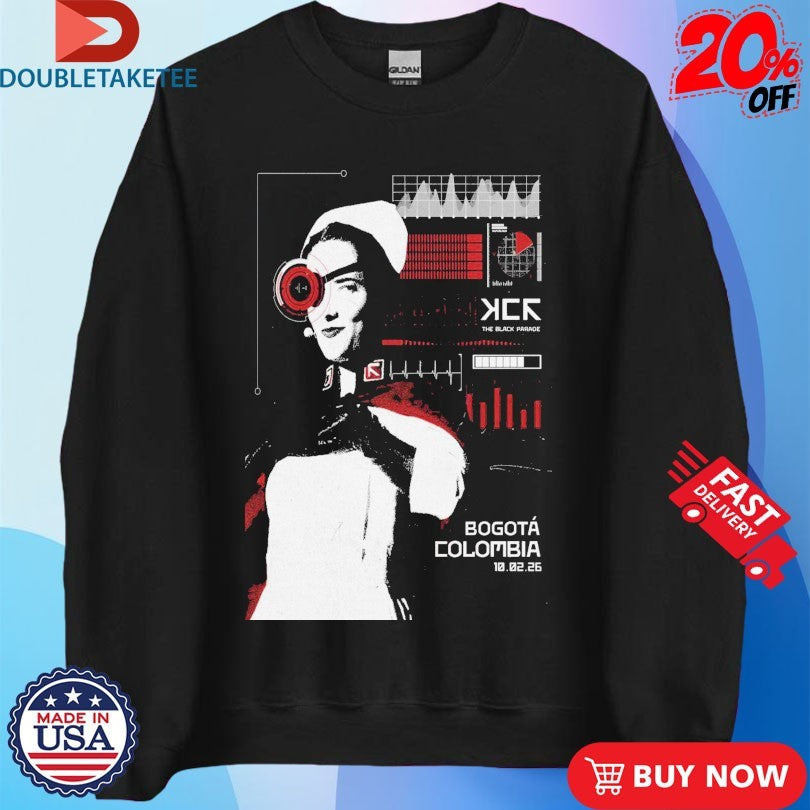 Official My Chemical Romance Bogota Colombia Feb 10 2026 Shirts