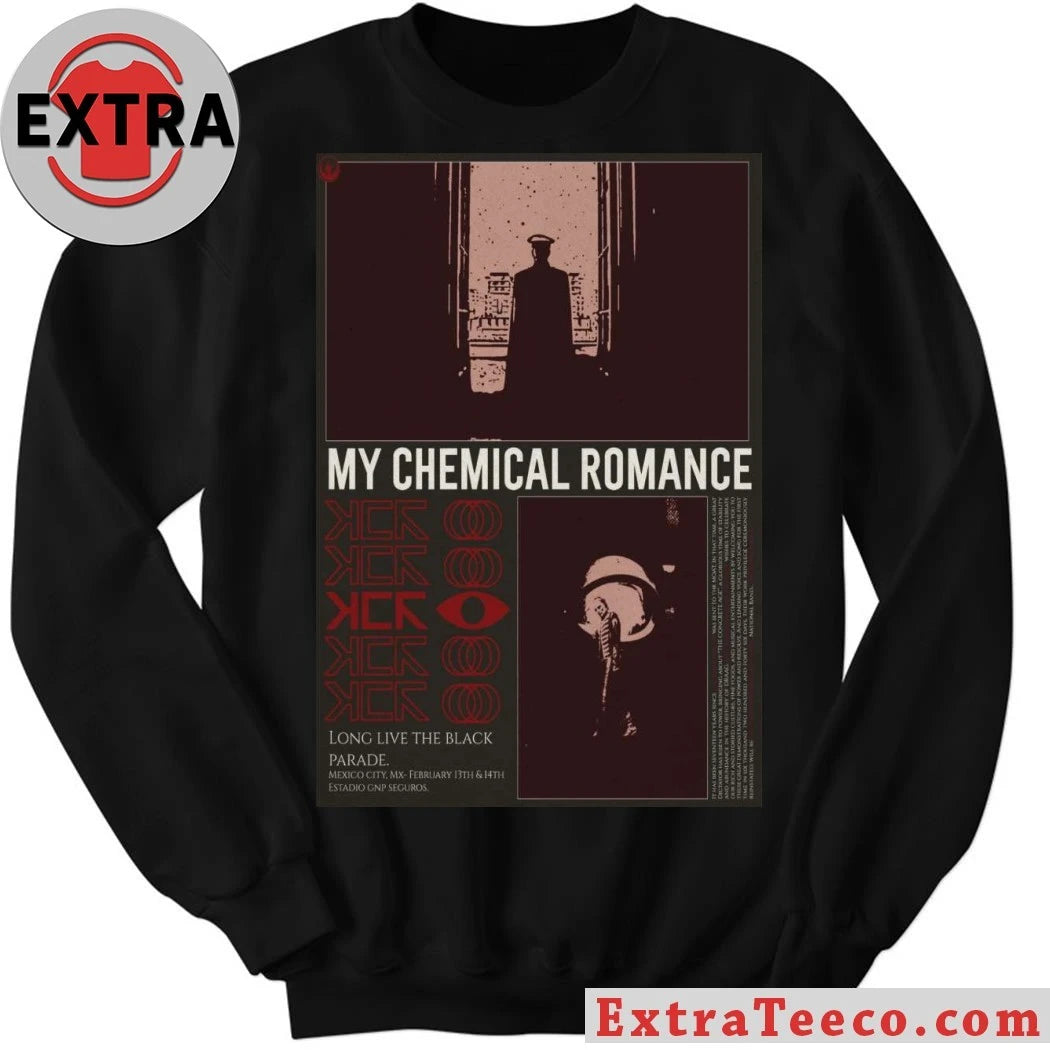 Official My Chemical Romance February 13 2026 At Estadio GNP Seguros Show Poster T-Shirt