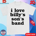 Official My Chemical Romance I Love Billy’s Son’s Band Shirts