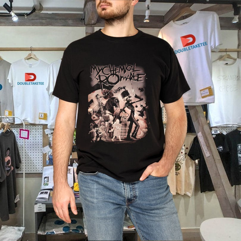 Official My Chemical Romance On Parade Skeleton Shirts
