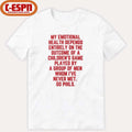 Official My Emotional Health Depends on the Phils Shirt