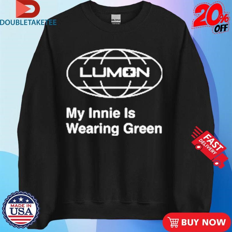 Official My Innie Is Wearing Green Lumon Globe Shirts