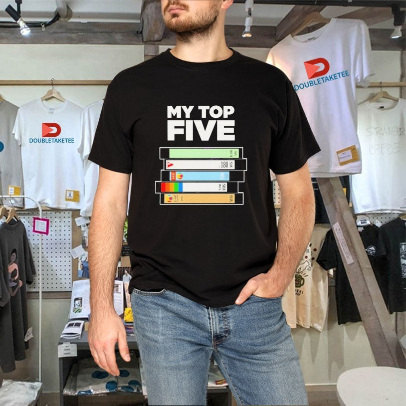 Official My Top Five Books Shirts