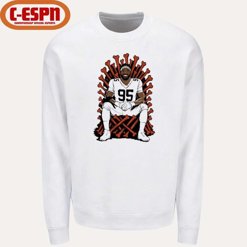 Official Myles Garrett Single-Season Sack King T-Shirt