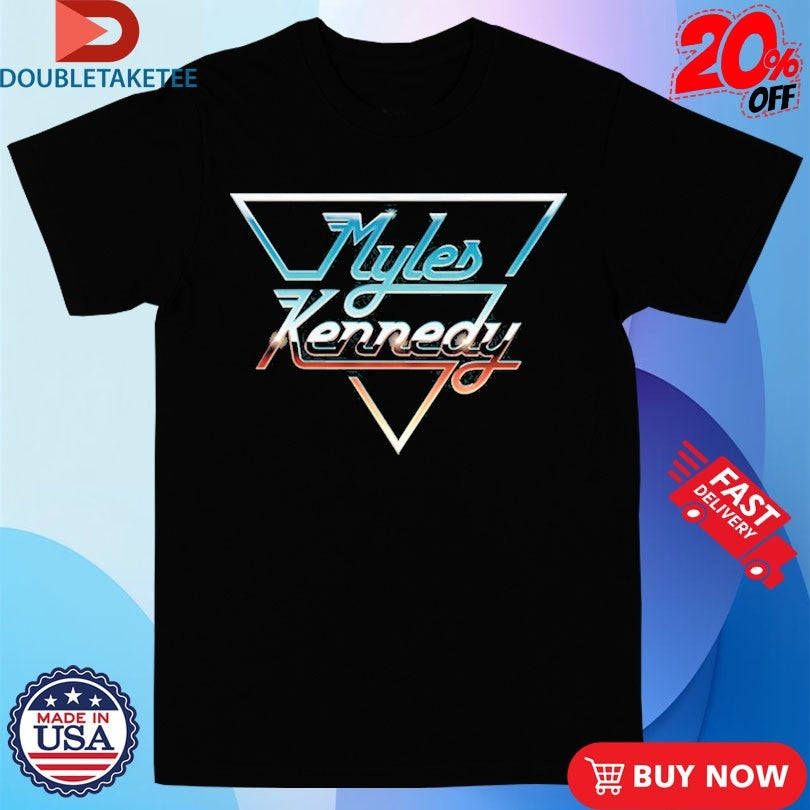Official Myles Kennedy Chrome Triangle Logo Shirts