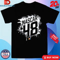 Official NASCAR Merchandise Classic Ink #48 Splash Shirts