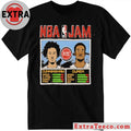 Official NBA Jam Pistons Cunningham And Duren Shirt
