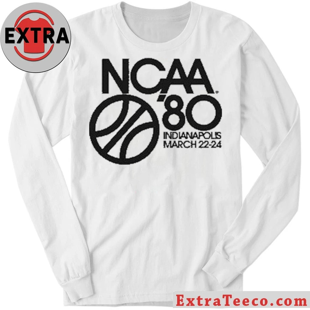 Official NCAA ’80 Final Four Indianapolis Basketball Logo Shirt