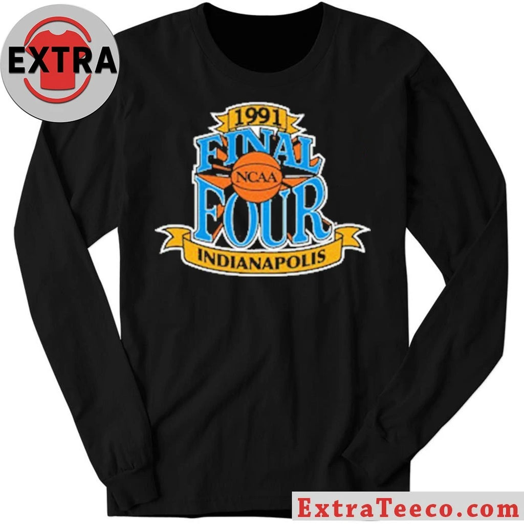 Official NCAA ’91 Final Four Indianapolis Basketball Logo Shirt