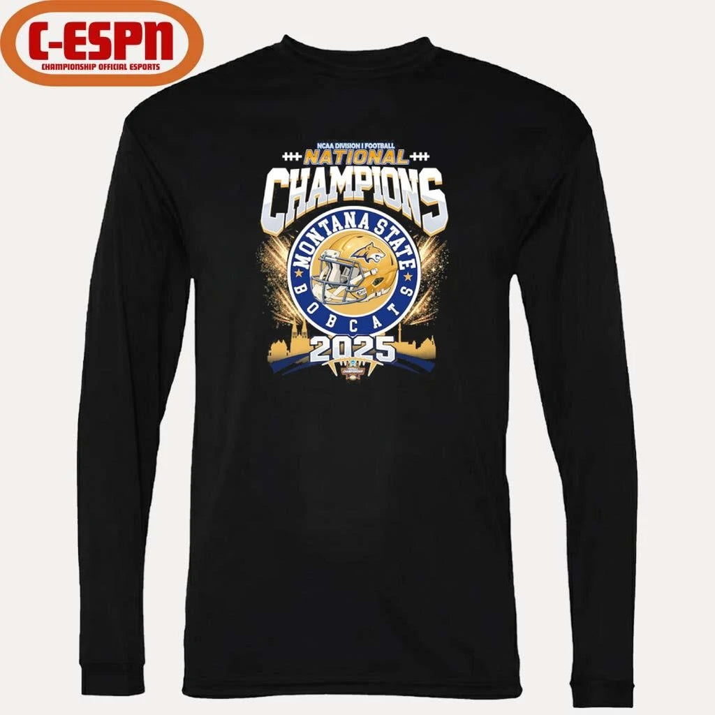 Official NCAA DI FCS National Champions Montana State Football Vintage shirt