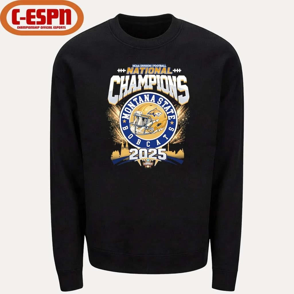 Official NCAA DI FCS National Champions Montana State Football Vintage shirt