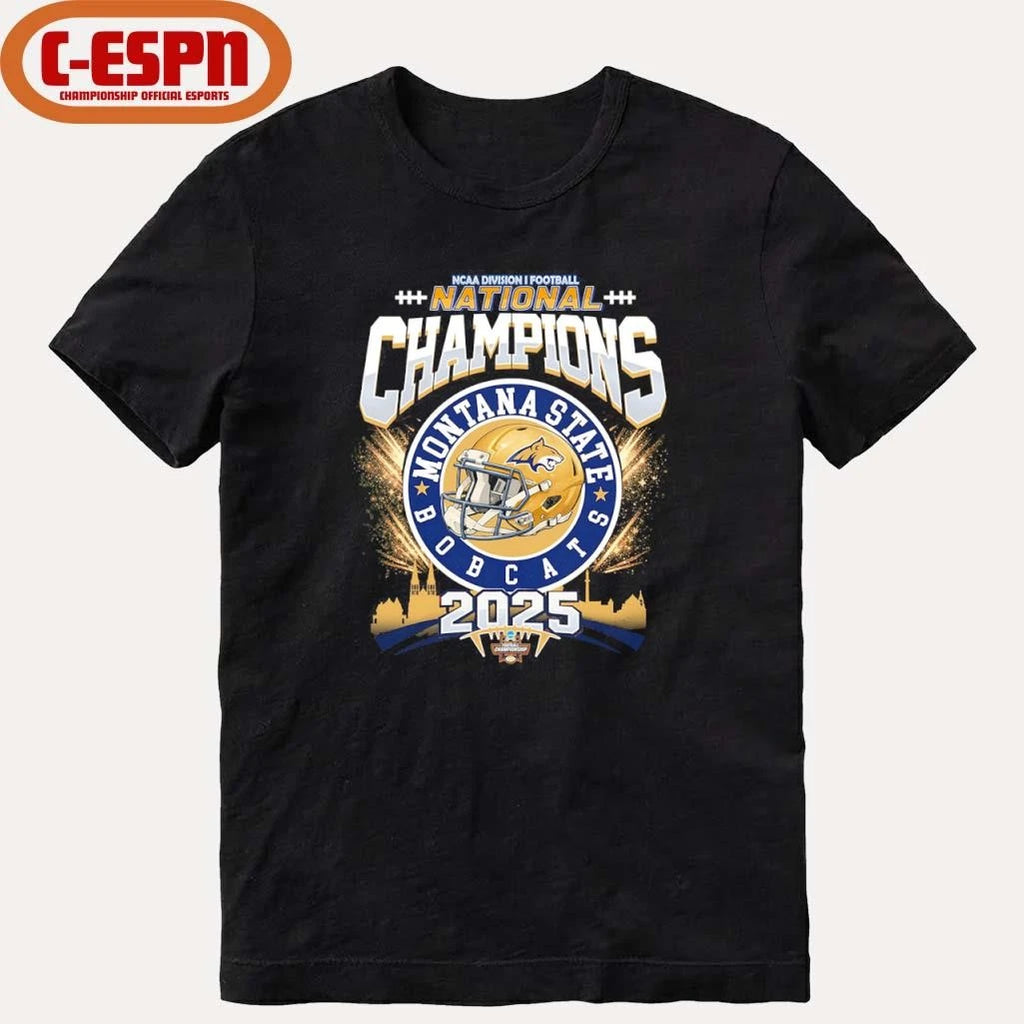 Official NCAA DI FCS National Champions Montana State Football Vintage shirt
