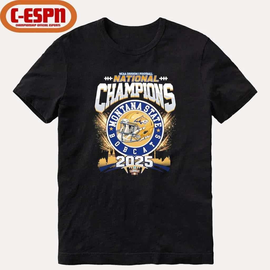 Official NCAA DI FCS National Champions Montana State Football Vintage shirt