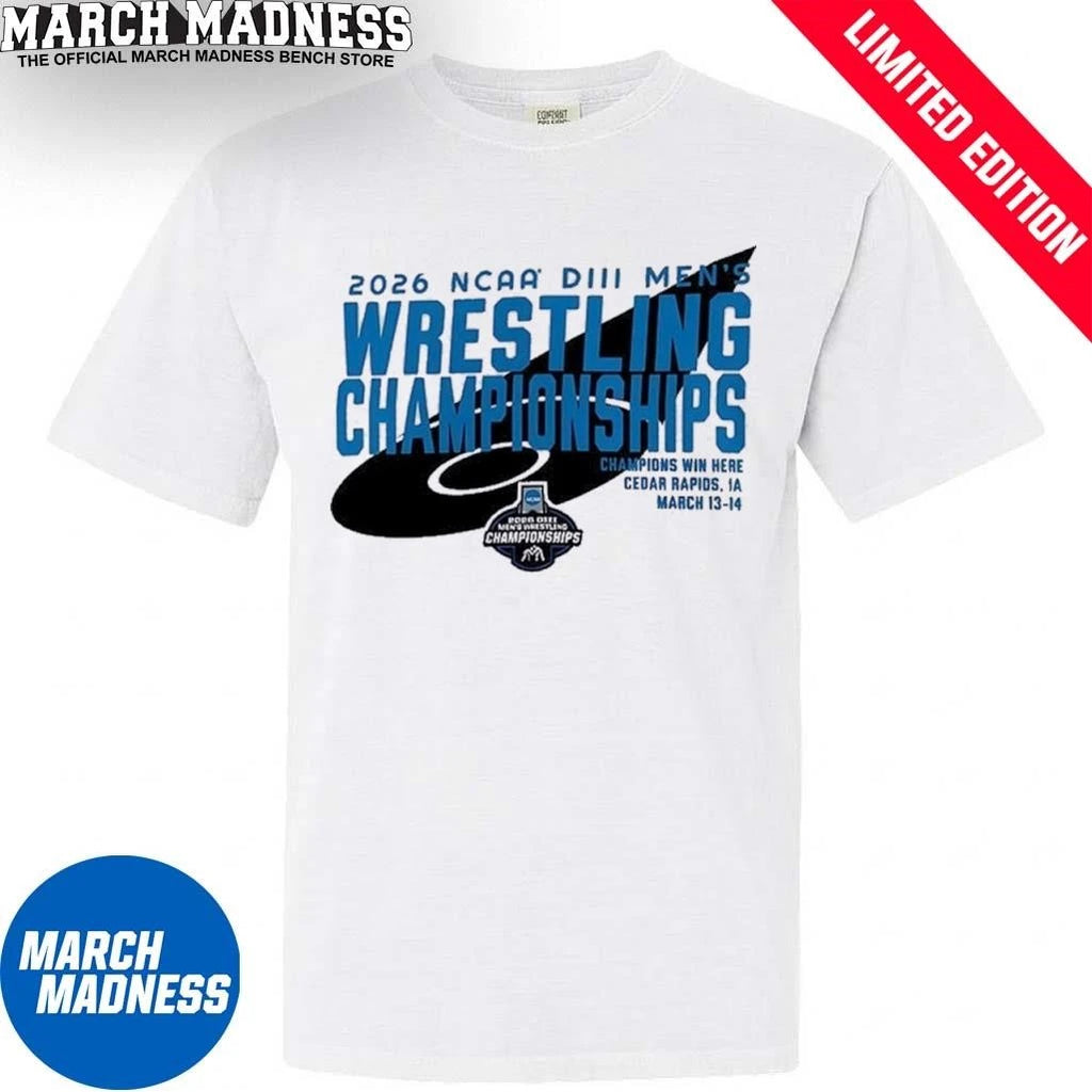 Official NCAA DIII Men’s Wrestling Championships Final T-Shirt