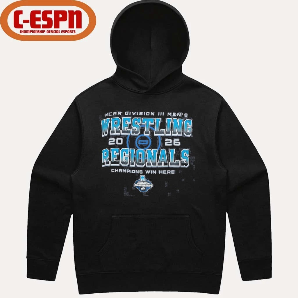 Official NCAA DIII Men’s Wrestling Regionals 2026 T-Shirt