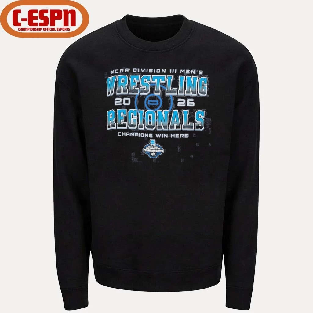 Official NCAA DIII Men’s Wrestling Regionals 2026 T-Shirt