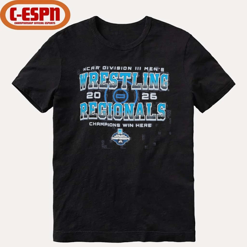 Official NCAA DIII Men’s Wrestling Regionals 2026 T-Shirt
