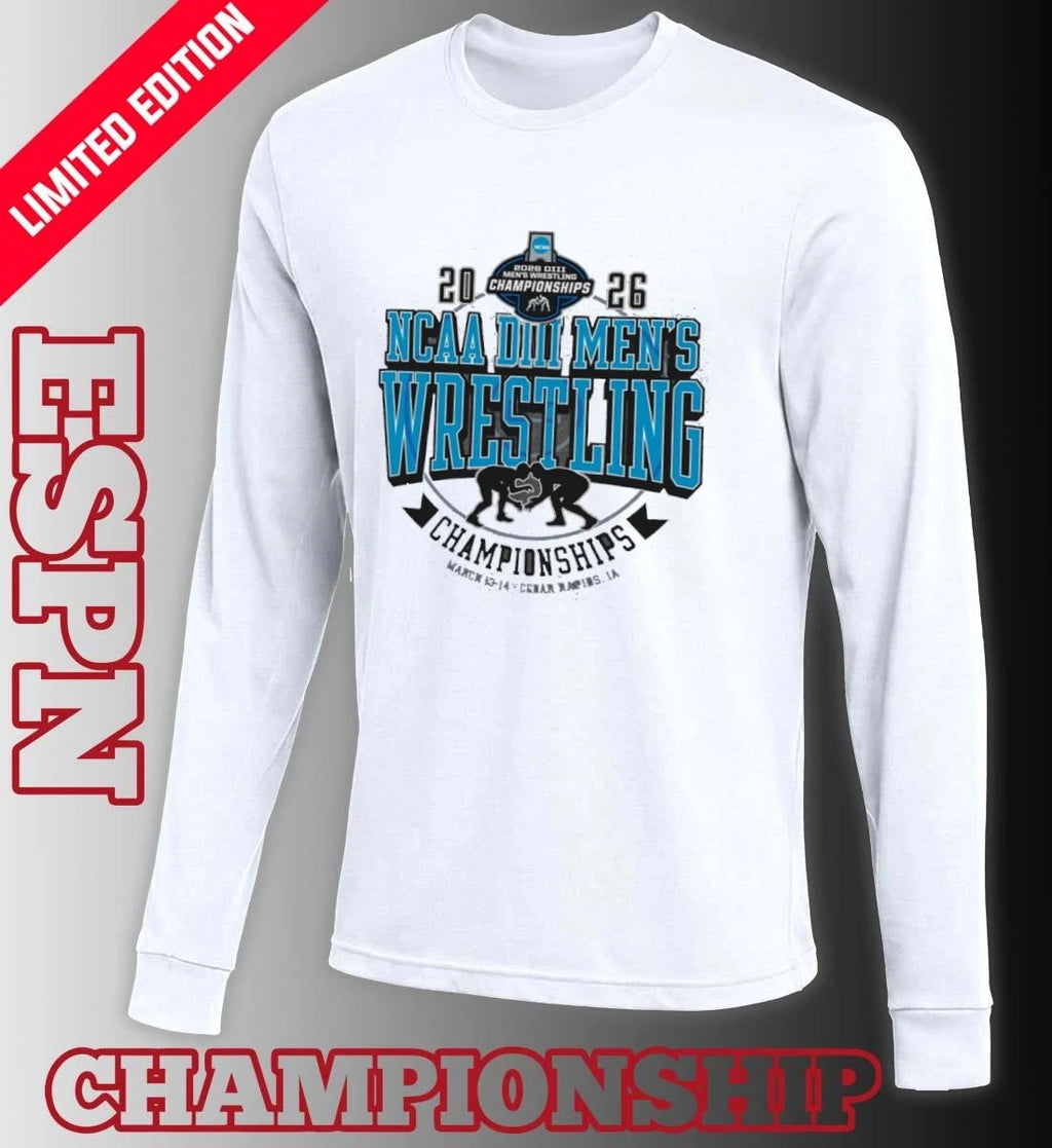 Official NCAA DIII Wrestling Championships 2026 Official T-Shirt