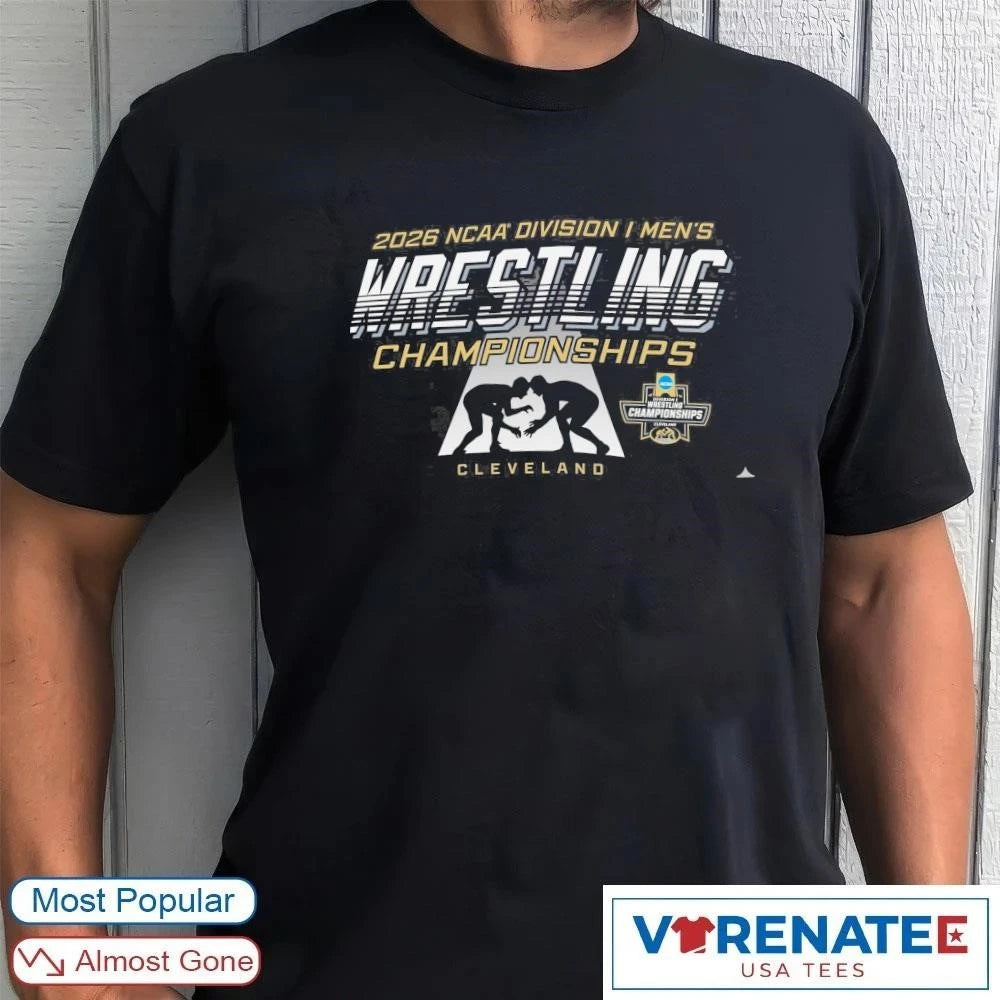 Official NCAA Division I Men’s Wrestling Championships 2026 Cleveland, Ohio T-Shirt For Fans