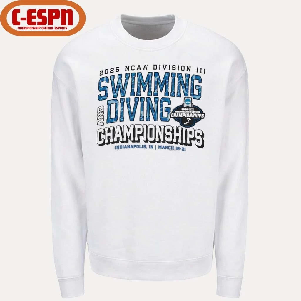 Official NCAA Division III Swimming &amp; Diving Championships 2026 T-Shirt