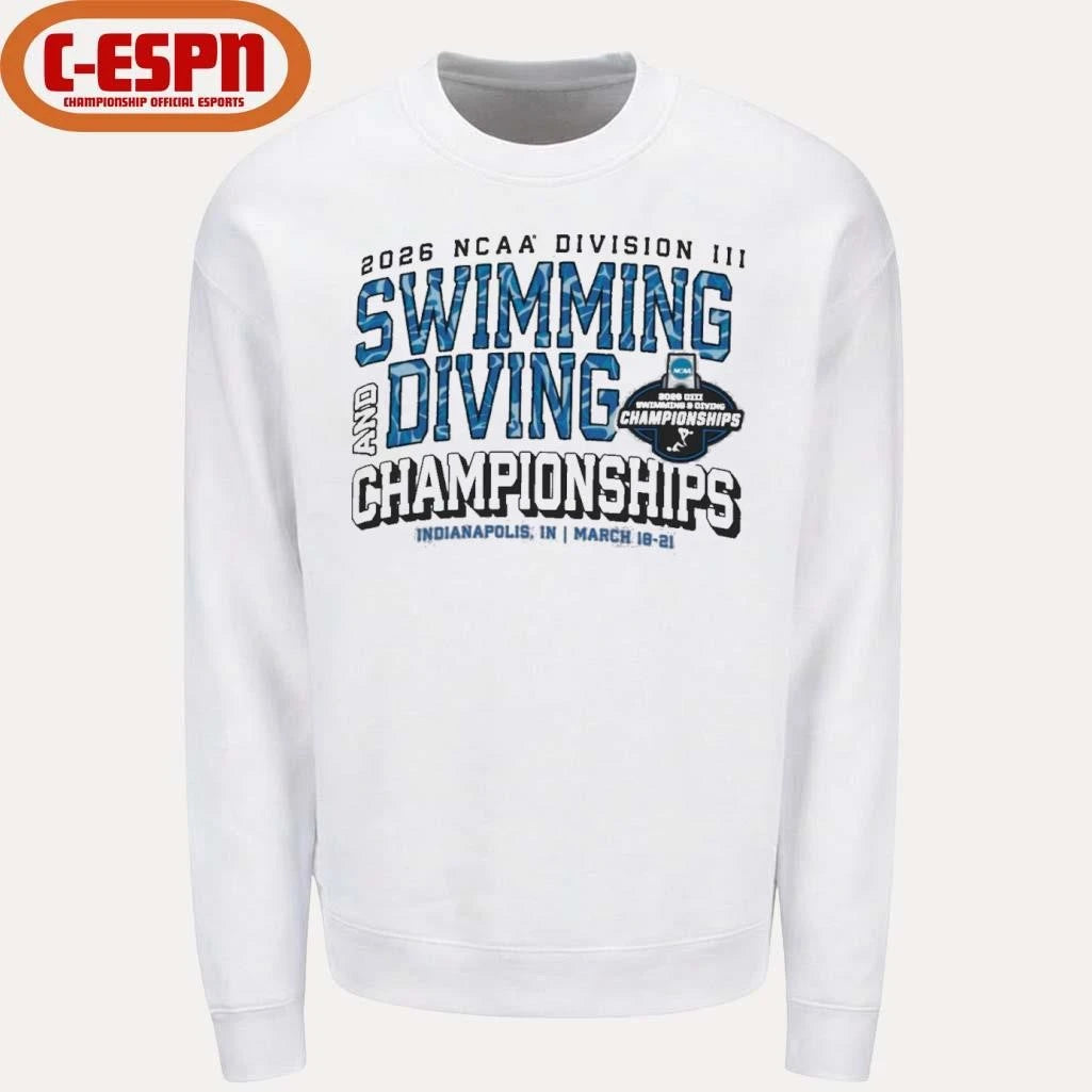 Official NCAA Division III Swimming &amp; Diving Championships 2026 T-Shirt