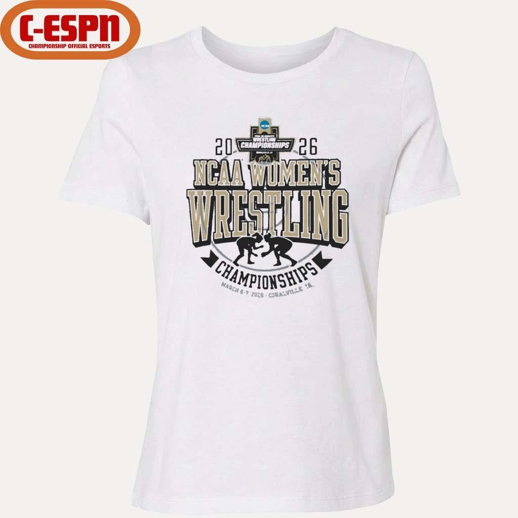 Official NCAA Women’s Wrestling Championships March 6-7, 2026 T-Shirt
