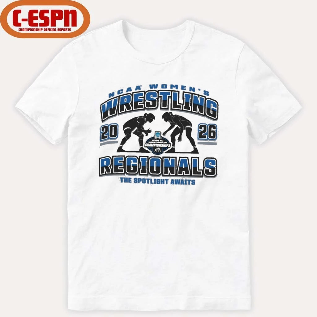 Official NCAA Women’s Wrestling Regional Championship 2026 T-Shirt
